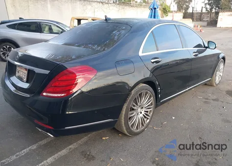 2016 Mercedes-Benz S 550 from USA, damaged, VIN WDDUG8CB9GA266832